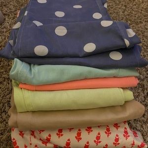 Bundle of colorful slim pants